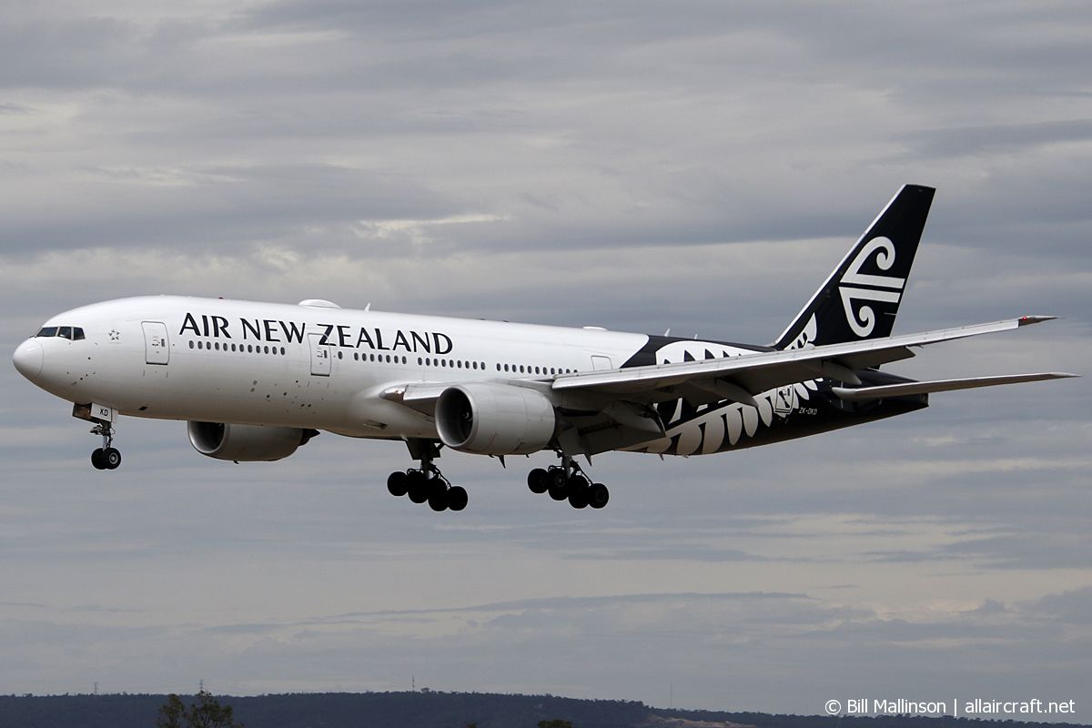 ZK-OKD · Boeing 777-219/ER · (PER / YPPH)