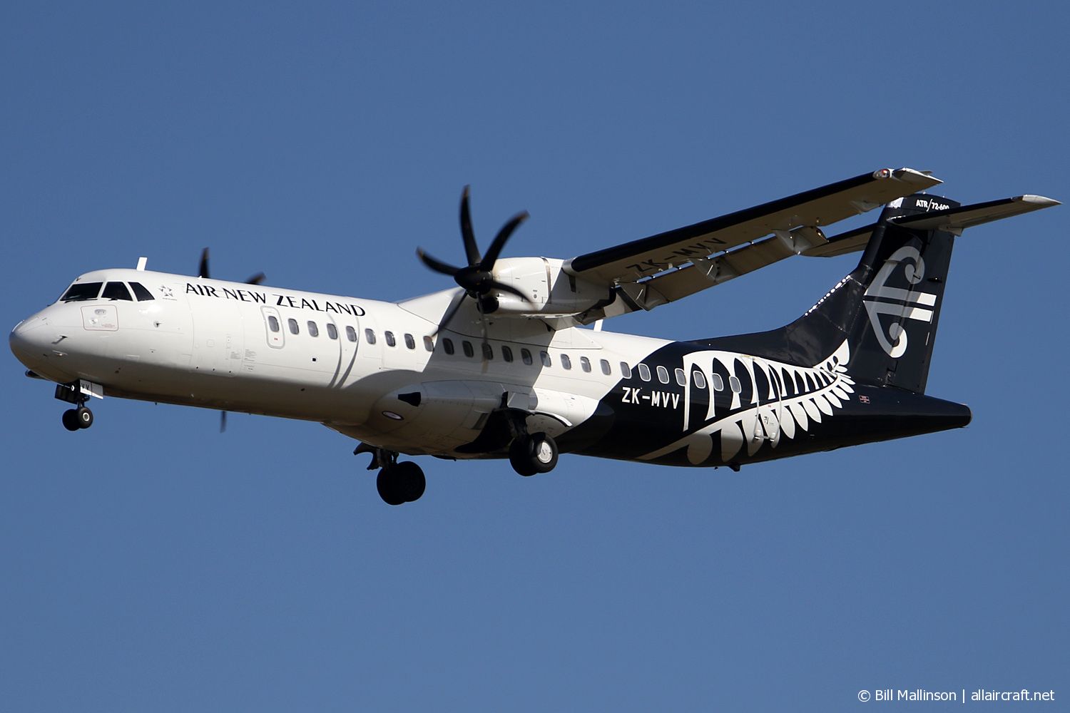 ZK-MVV · ATR-72-600 · (CHC / NZCH)