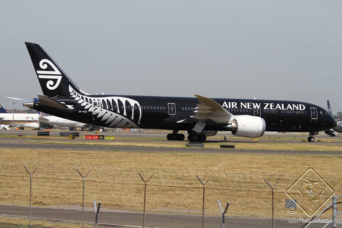 ZK-NZE · Boeing 787-9 Dreamliner · (SYD / YSSY)