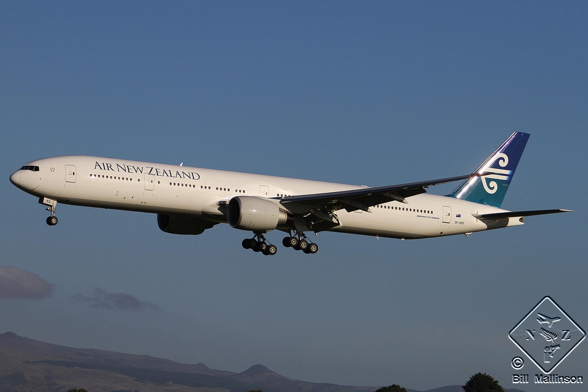 ZK-OKO · Boeing 777-319/ER · (CHC/NZCH)