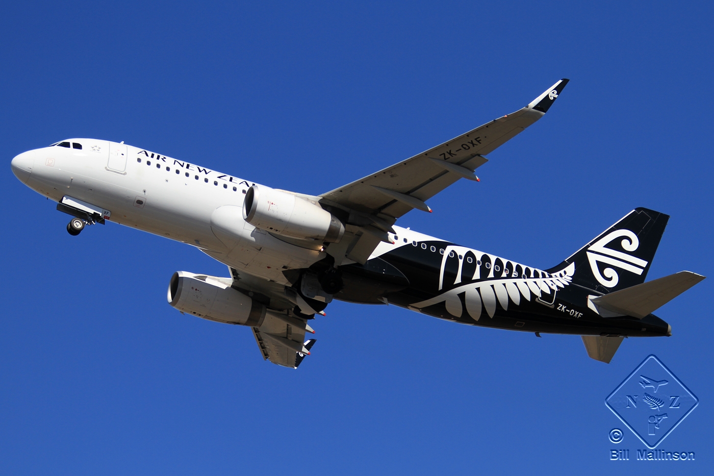 ZK-OXF · Airbus A320-232 · (CHC / NZCH)