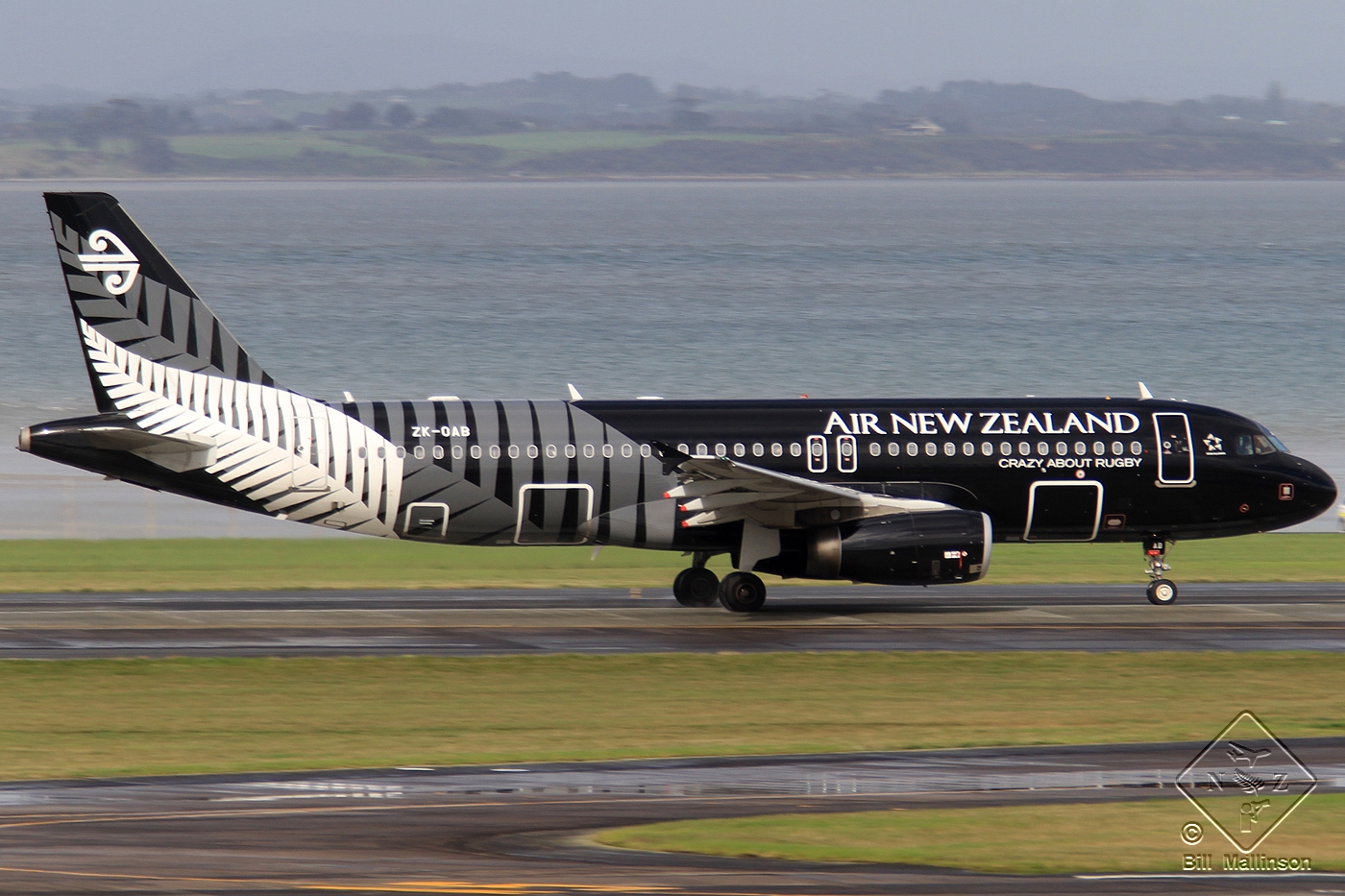 ZK-OAB · Airbus A320-232 · (AKL / NZAA)