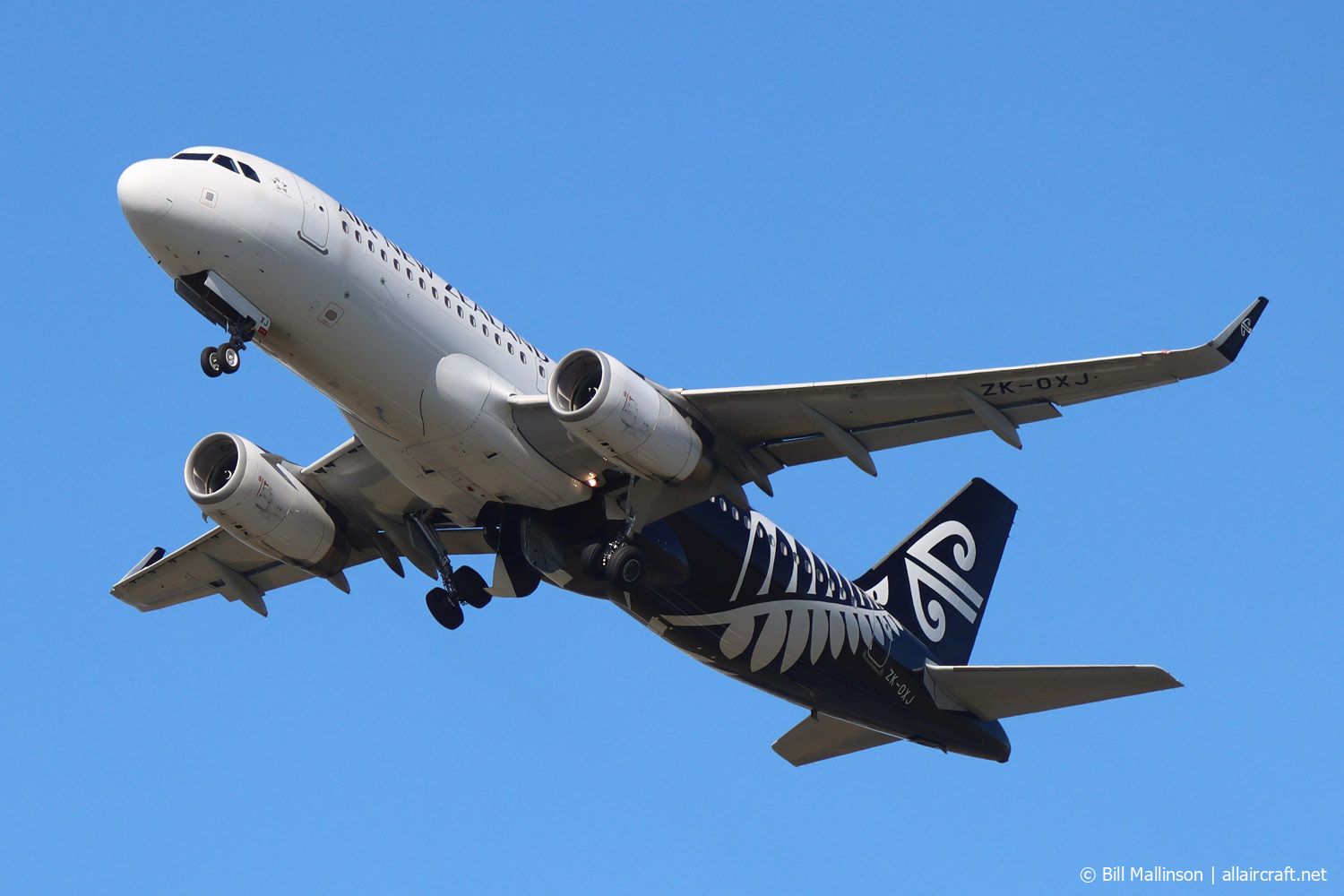 ZK-OXJ · Airbus A320-232 · (CHC / NZCH)
