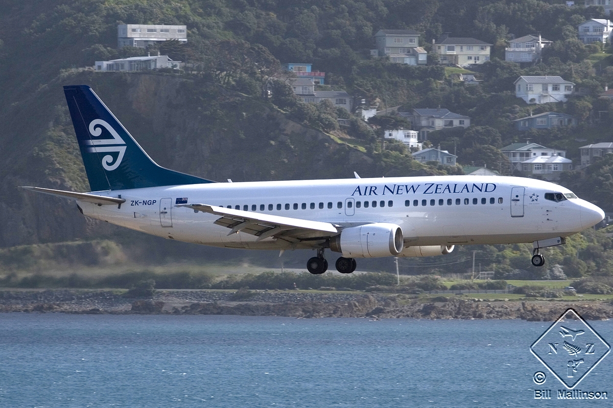 ZK-NGP · Boeing 737-33A · (WLG / NZWN)