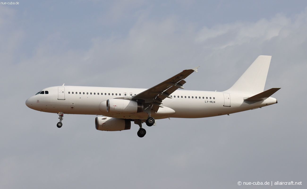 LY-MLN · Airbus A320-232 · (PMI / LEPA / LESJ)