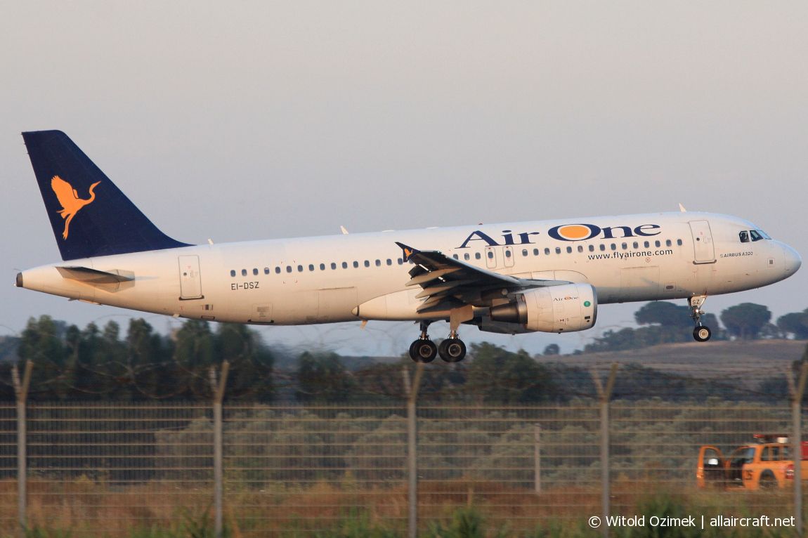 EI-DSZ · Airbus A320-216 · (FCO / LIRF)