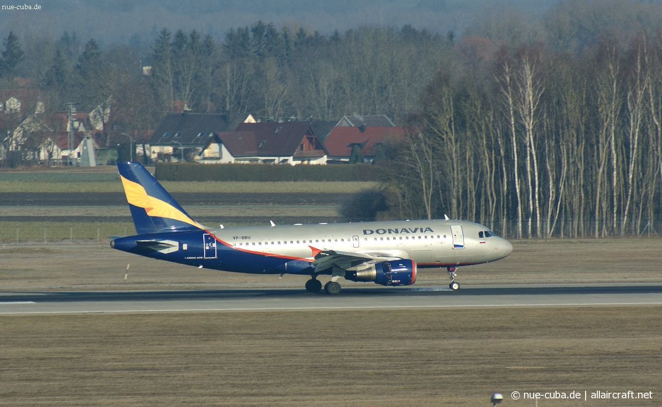 VP-BBU · Airbus A319-112 · (MUC / EDDM)