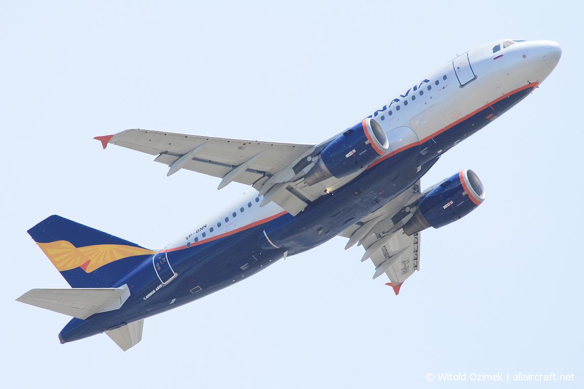 VP-BNN · Airbus A319-111 · (FCO / LIRF)