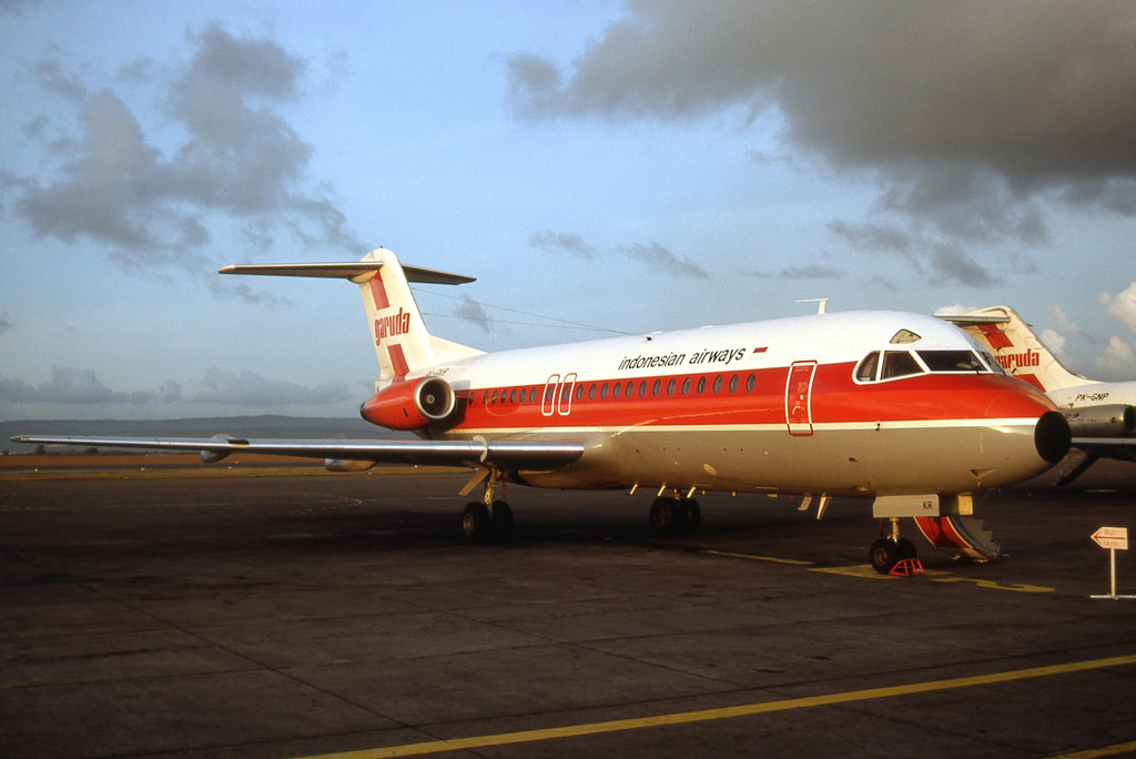 PK-GKR · Fokker F-28 Fellowship 4000 · (DPS / WADD)