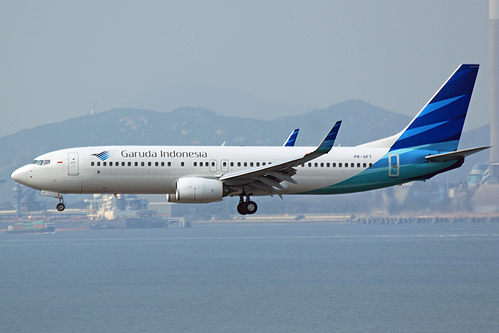PK-GFT · Boeing 737-86N(WL) · (HKG / VHHH)