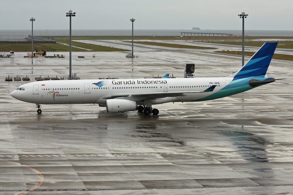 PK-GPA · Airbus A330-341 · (NGO / RJGG)