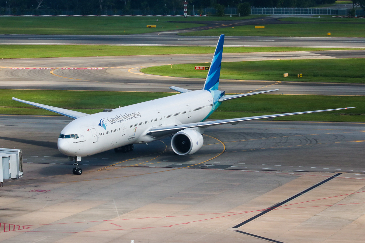 PK-GIG · Boeing 777-3U3ER · (SIN / WSSS)