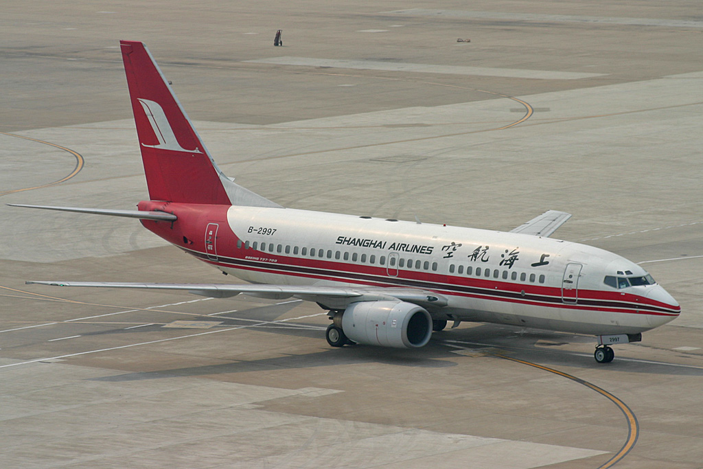 B-2997 · Boeing 737-7Q8 · (SHA / ZSSS)
