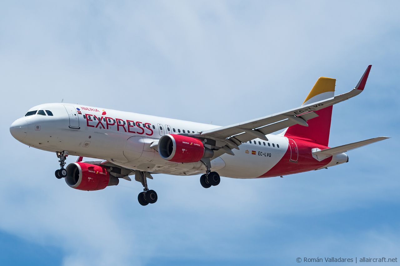 EC-LVQ · Airbus A320-216 · (LPA / GCLP)