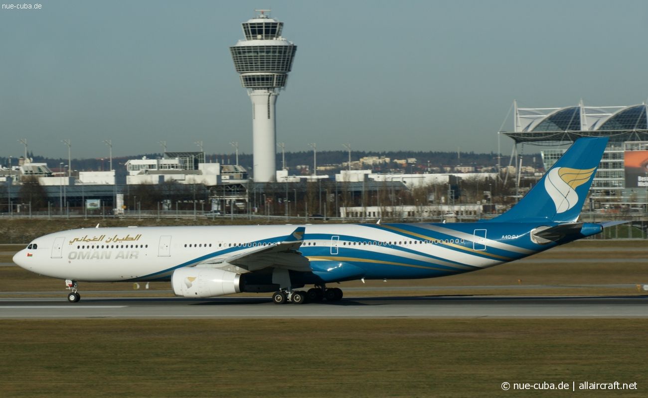 A4O-DJ · Airbus A330-343 · (MUC / EDDM)