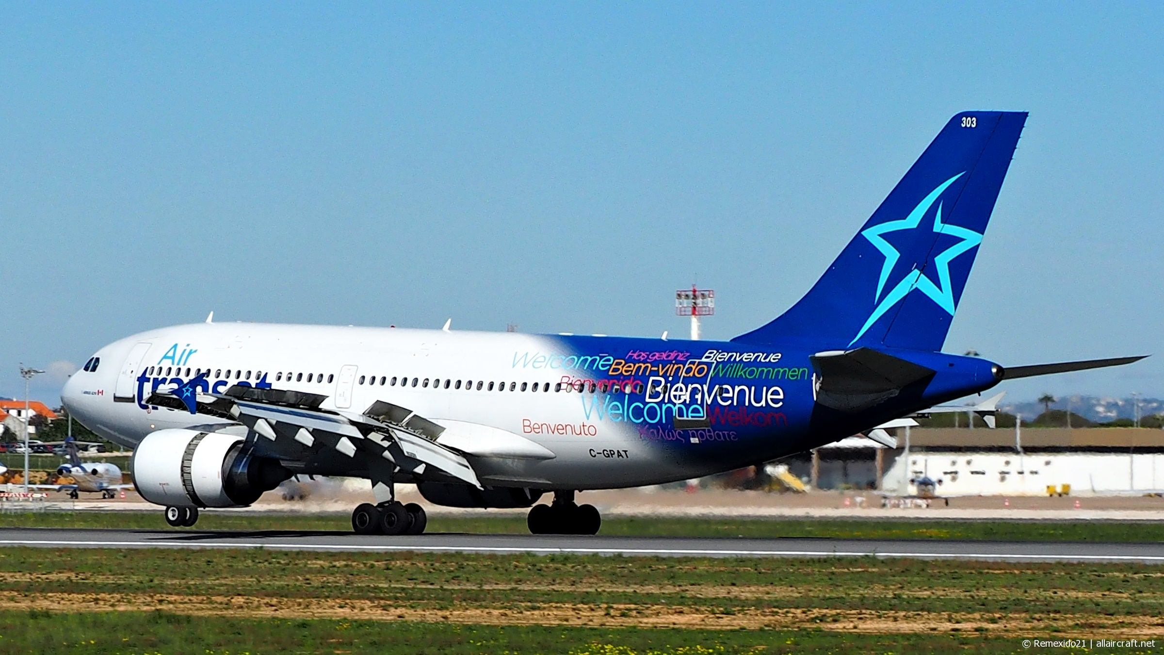 C-GPAT · Airbus A310-308 · (FAO / LPFR)
