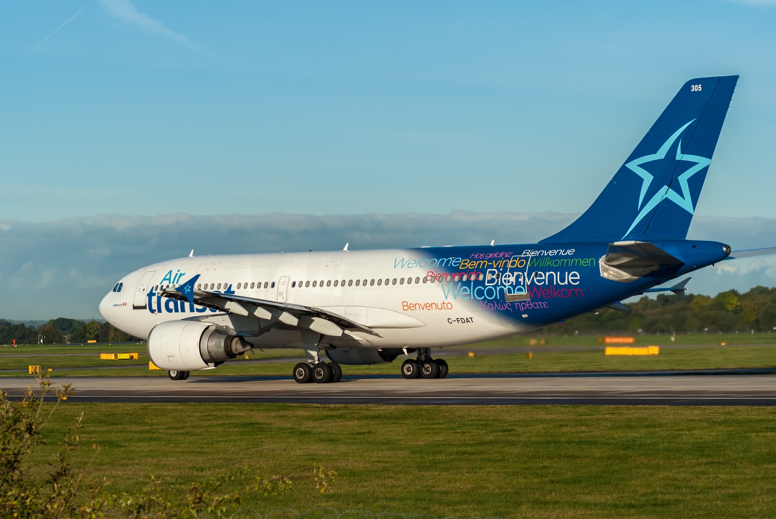 C-FDAT · Airbus A310-308 · (MAN / EGCC)