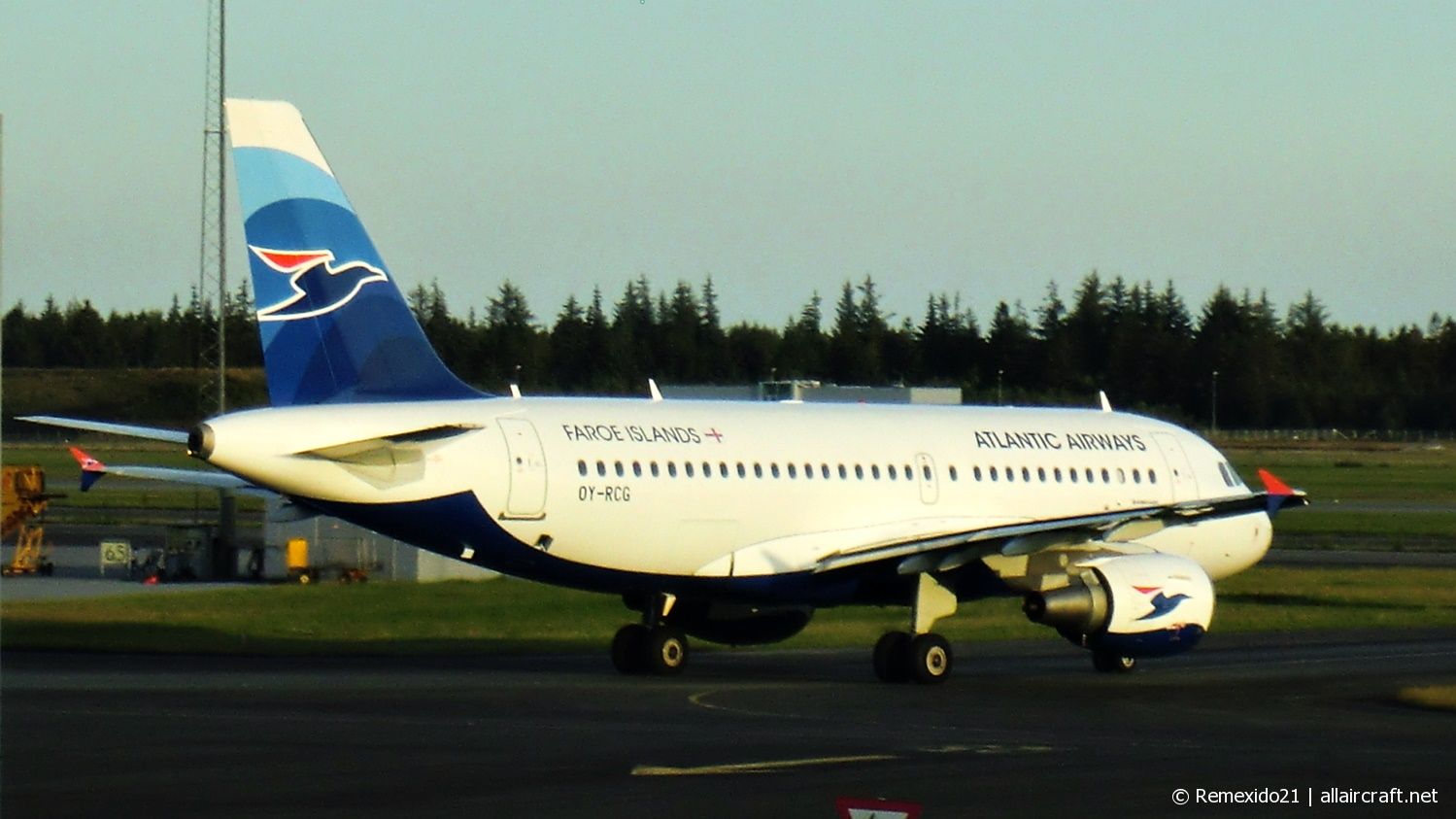 OY-RCG · Airbus A319-115 · (BLL / EKBI)