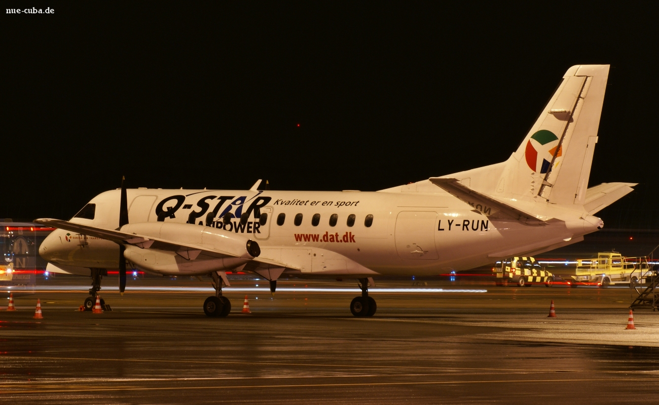 LY-RUN · Saab 340A · (NUE / EDDN)