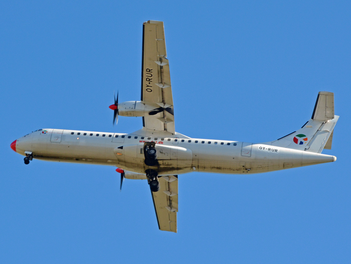 OY-RUR · ATR-72-201 · (CPH / EKCH)