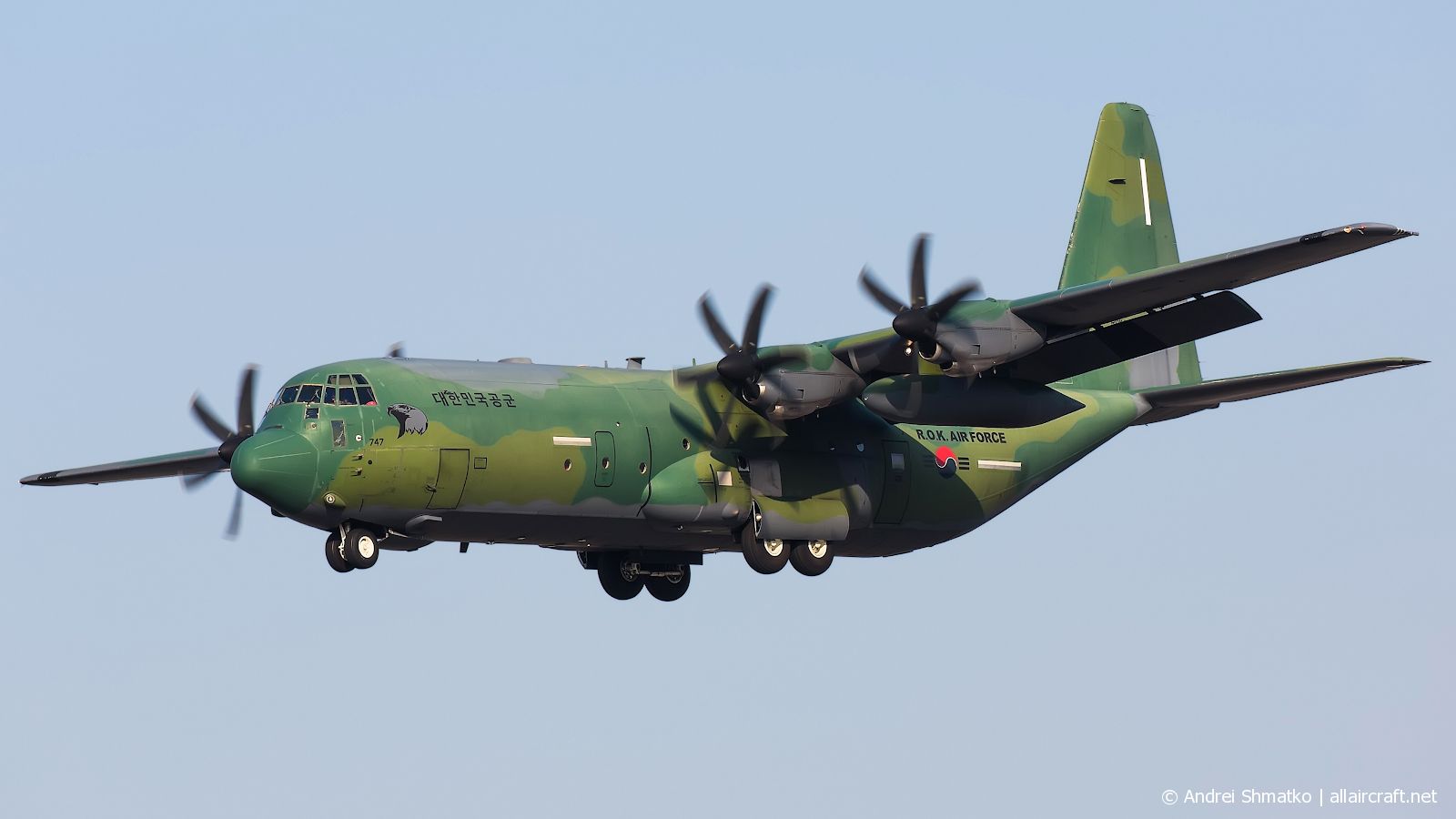 45-747 · Lockheed Martin C-130J-LM Hercules · (OSN / RKSO)