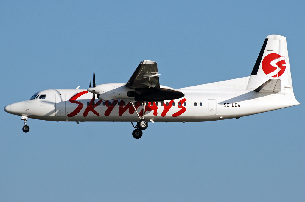SE-LEA · Fokker 50 · (CPH / EKCH)