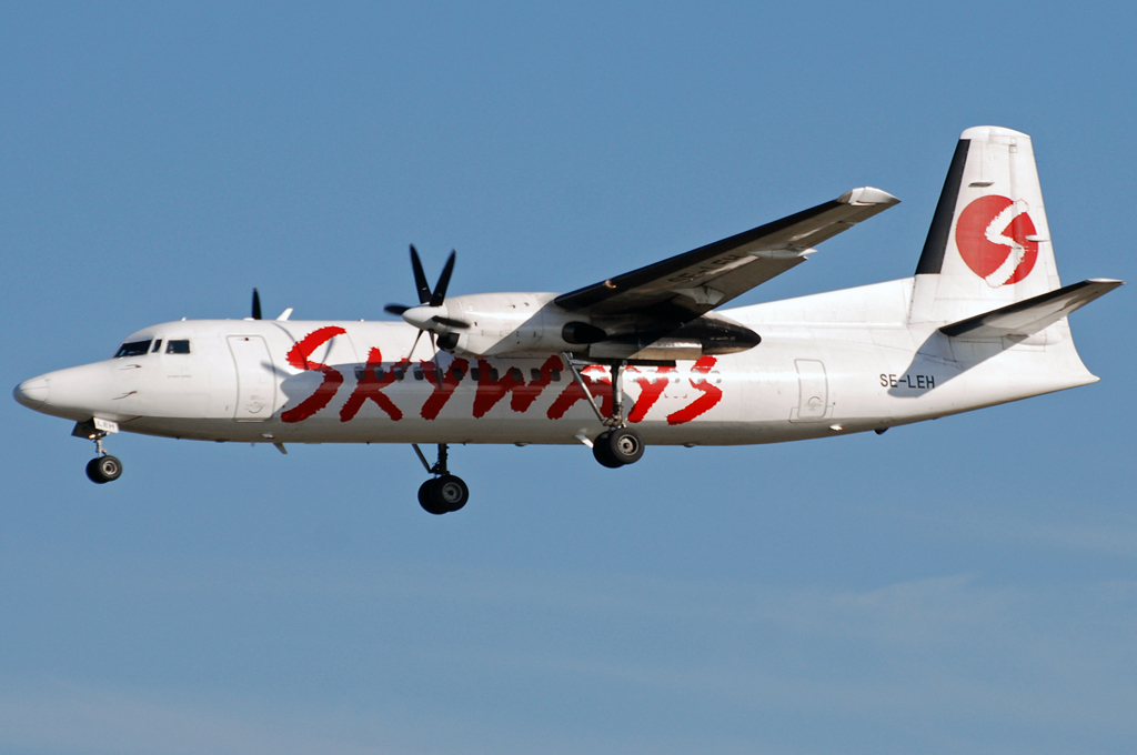 SE-LEH · Fokker 50 · (CPH / EKCH)