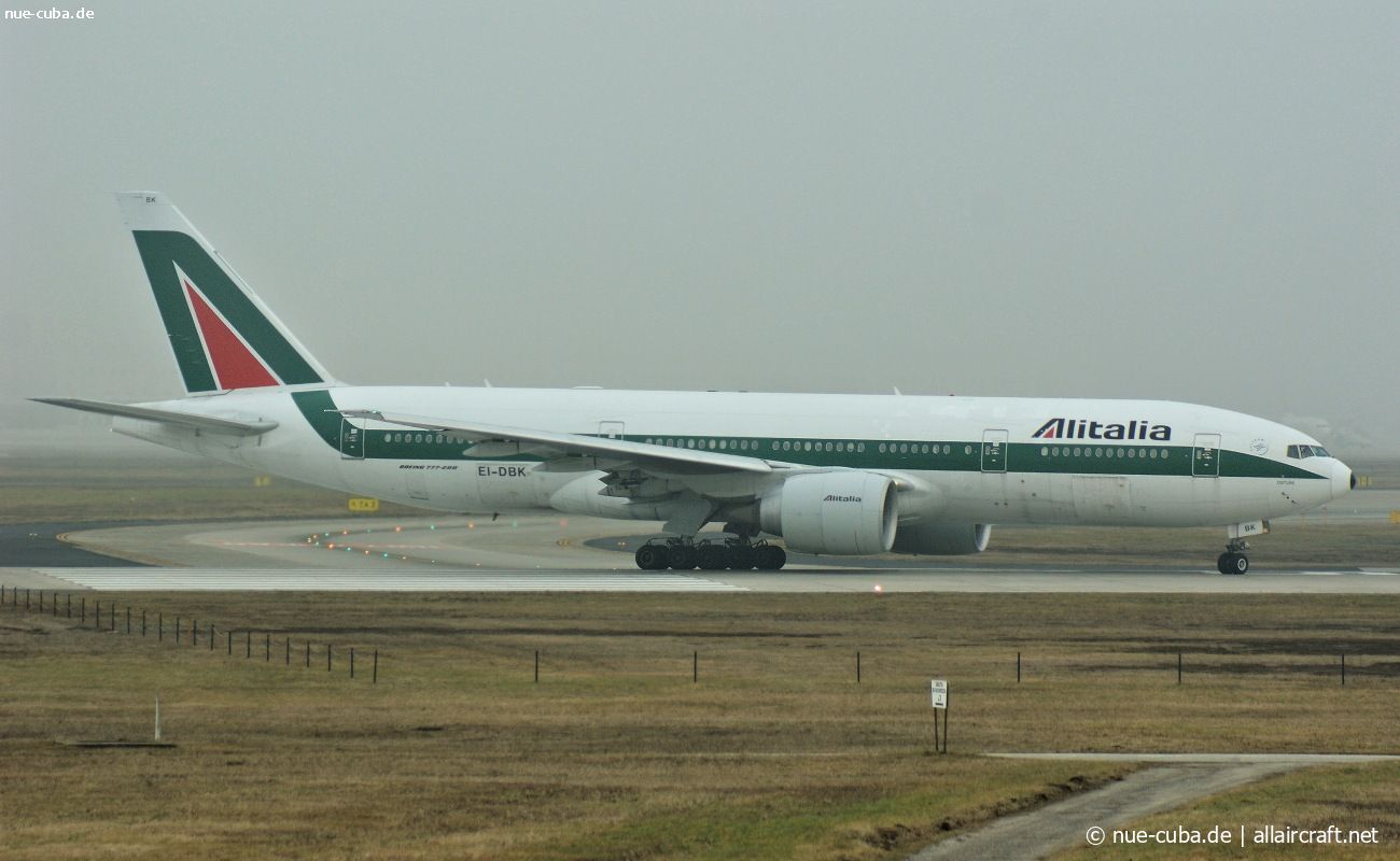 EI-DBK · Boeing 777-243/ER · (MXP / LIMC)