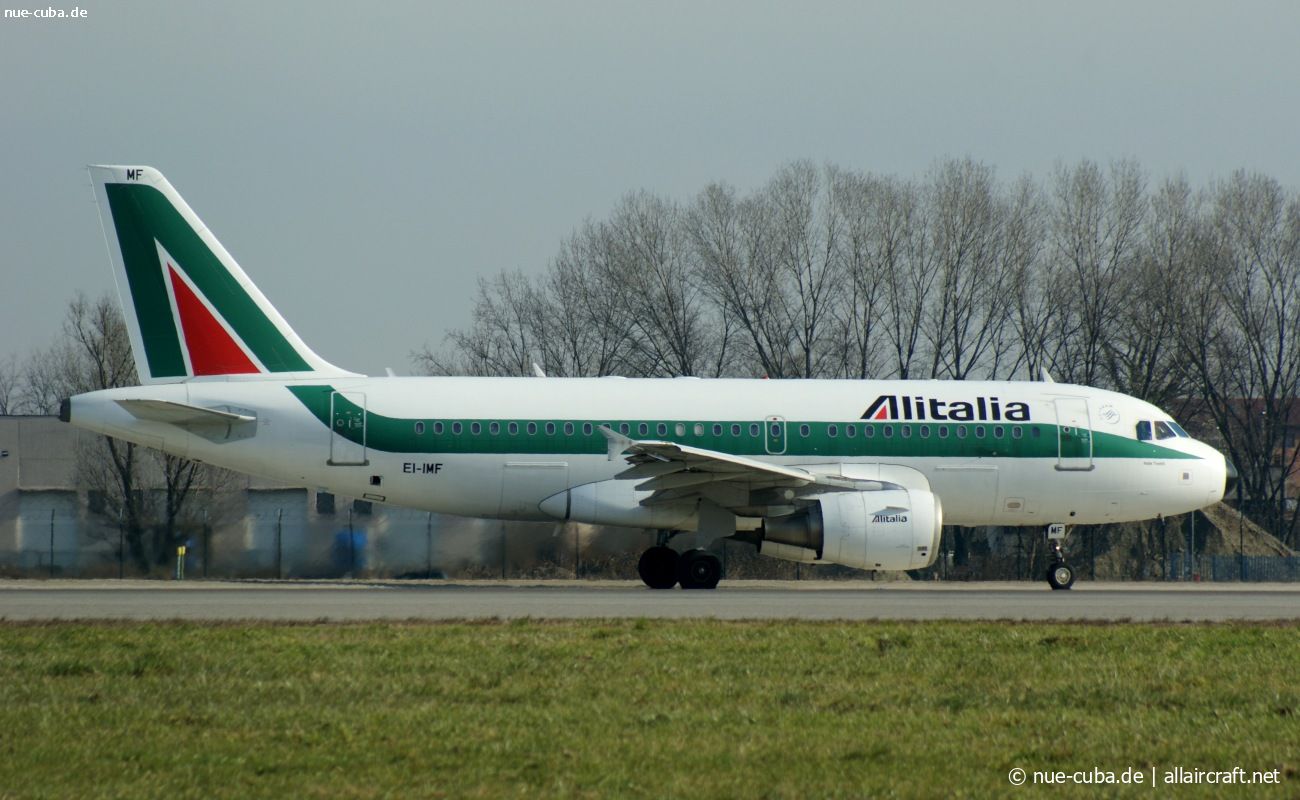 EI-IMF · Airbus A319-112 · (LIN / LIML)