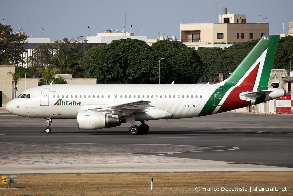 EI-IME · Airbus A319-112 · (MLA / LMML)