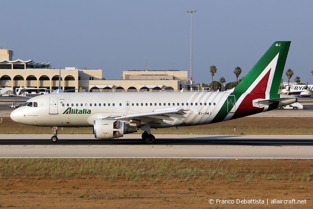 EI-IMJ · Airbus A319-112 · (MLA / LMML)