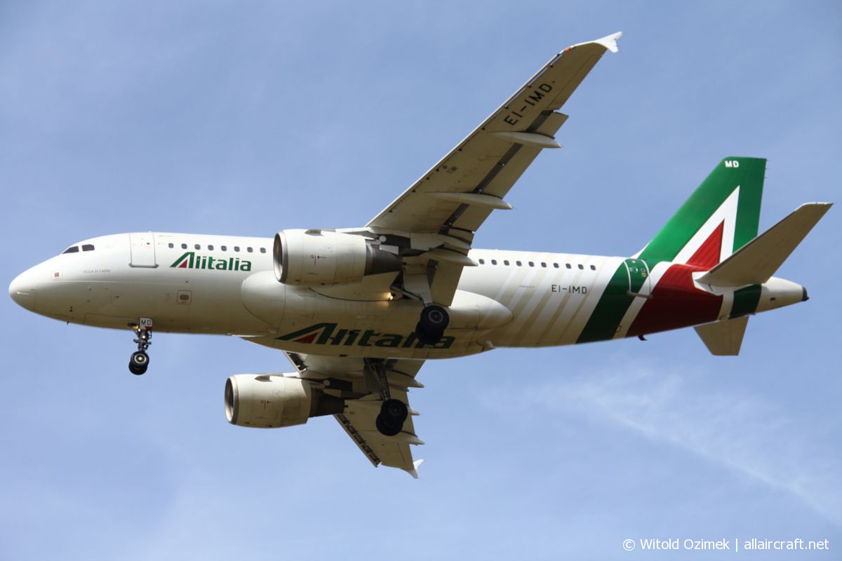EI-IMD · Airbus A319-112 · (FCO / LIRF)