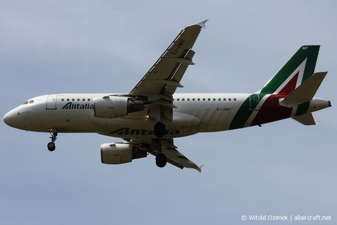 EI-IMF · Airbus A319-112 · (FCO / LIRF)