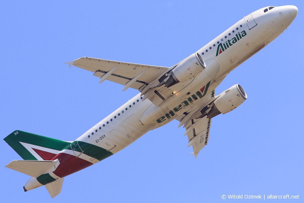 EI-DSX · Airbus A320-216 · (FCO / LIRF)