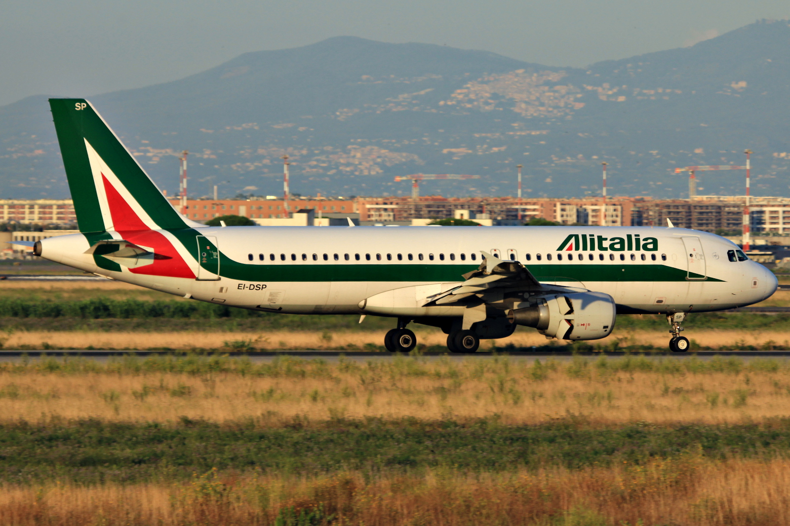 EI-DSP · Airbus A320-216 · (FCO / LIRF)