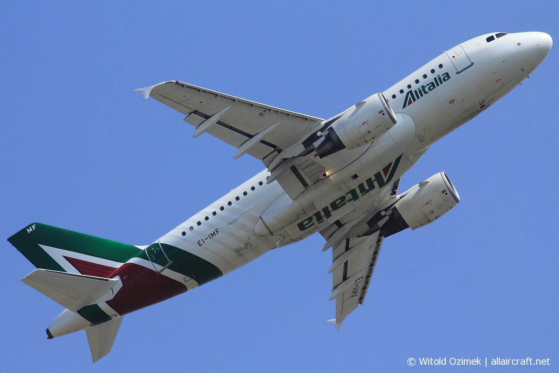 EI-IMF · Airbus A319-112 · (FCO / LIRF)
