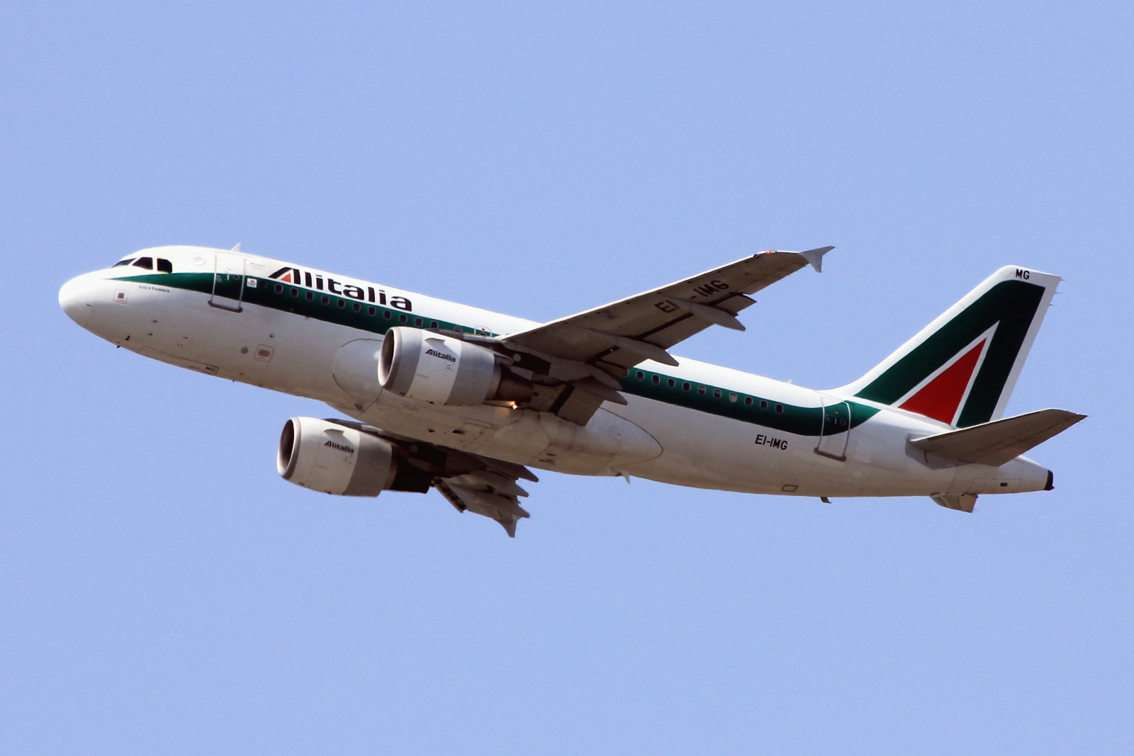 EI-IMG · Airbus A319-112 · (FCO / LIRF)
