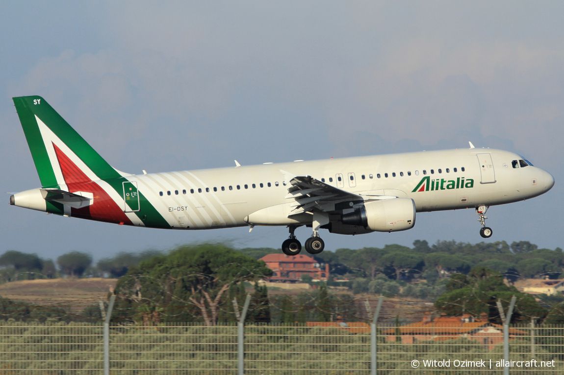EI-DSY · Airbus A320-216 · (FCO / LIRF)