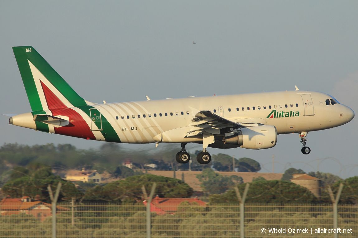 EI-IMJ · Airbus A319-112 · (FCO / LIRF)