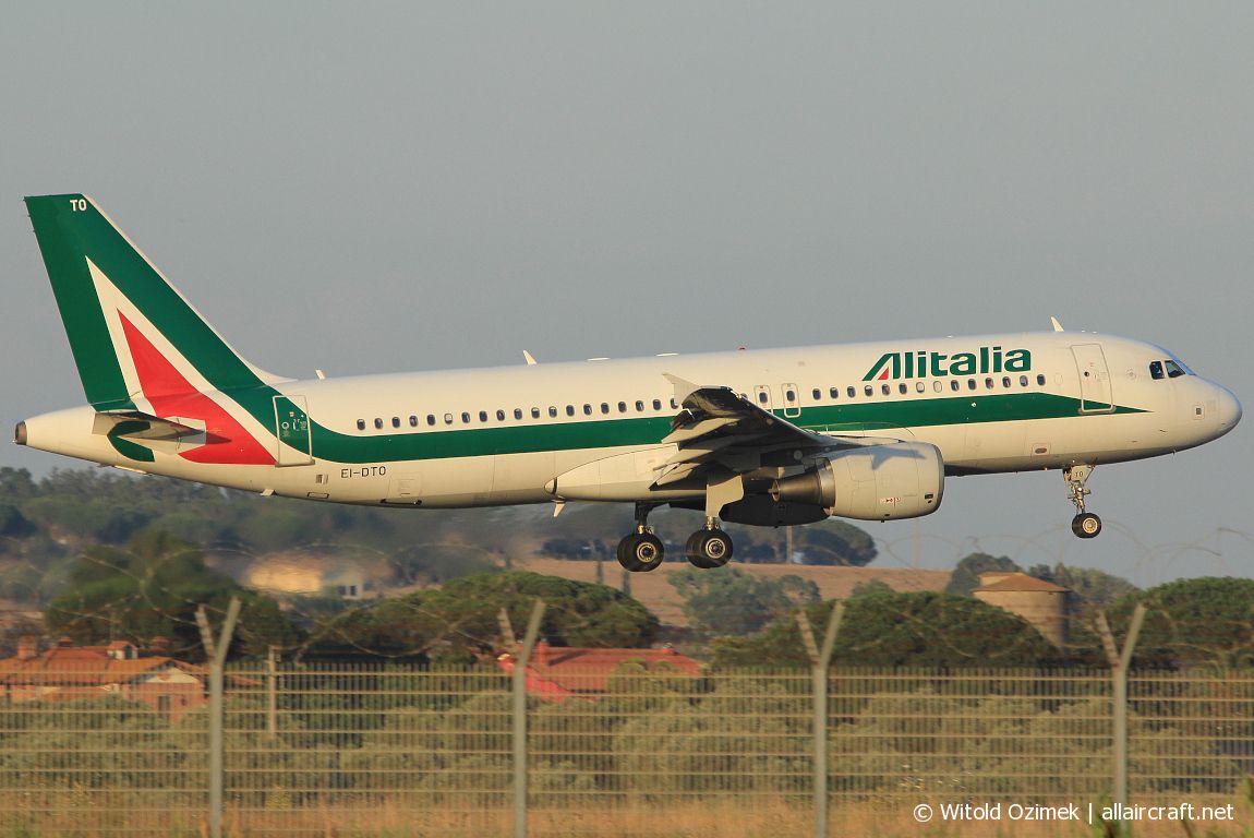 EI-DTO · Airbus A320-216 · (FCO / LIRF)
