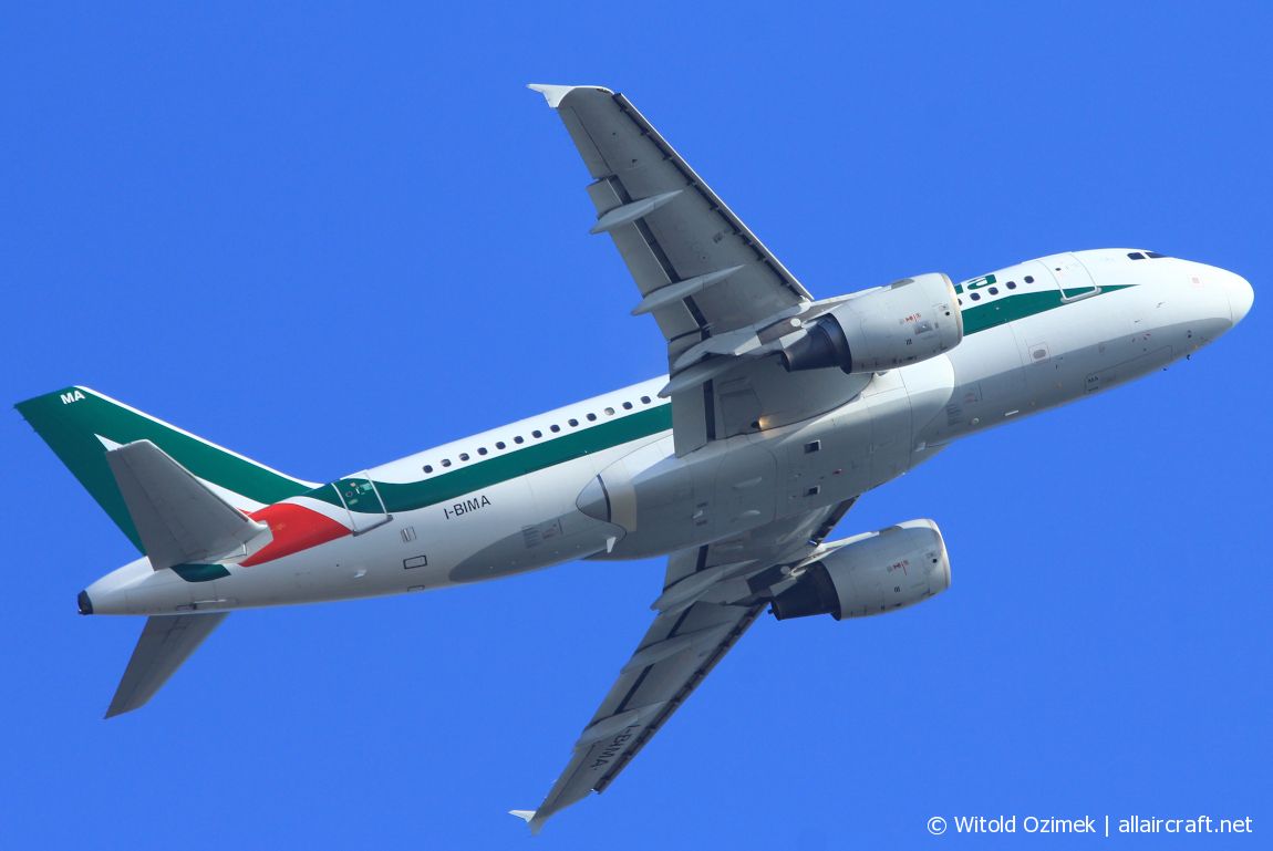 I-BIMA · Airbus A319-112 · (FCO / LIRF)