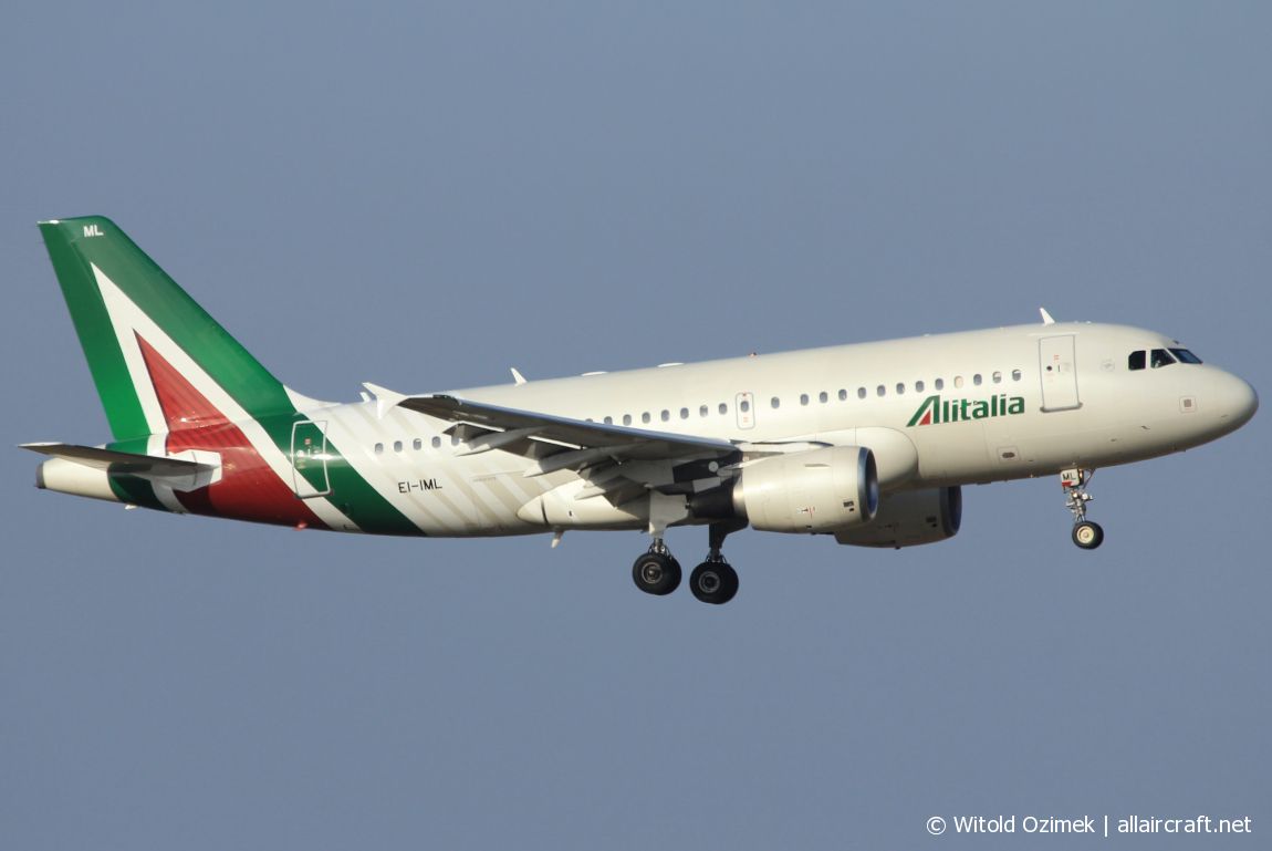 EI-IML · Airbus A319-112 · (FCO / LIRF)