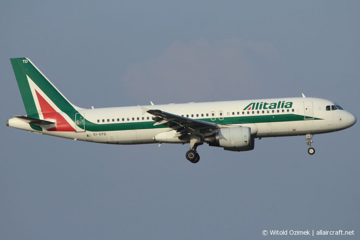 EI-DTD · Airbus A320-216 · (FCO / LIRF)