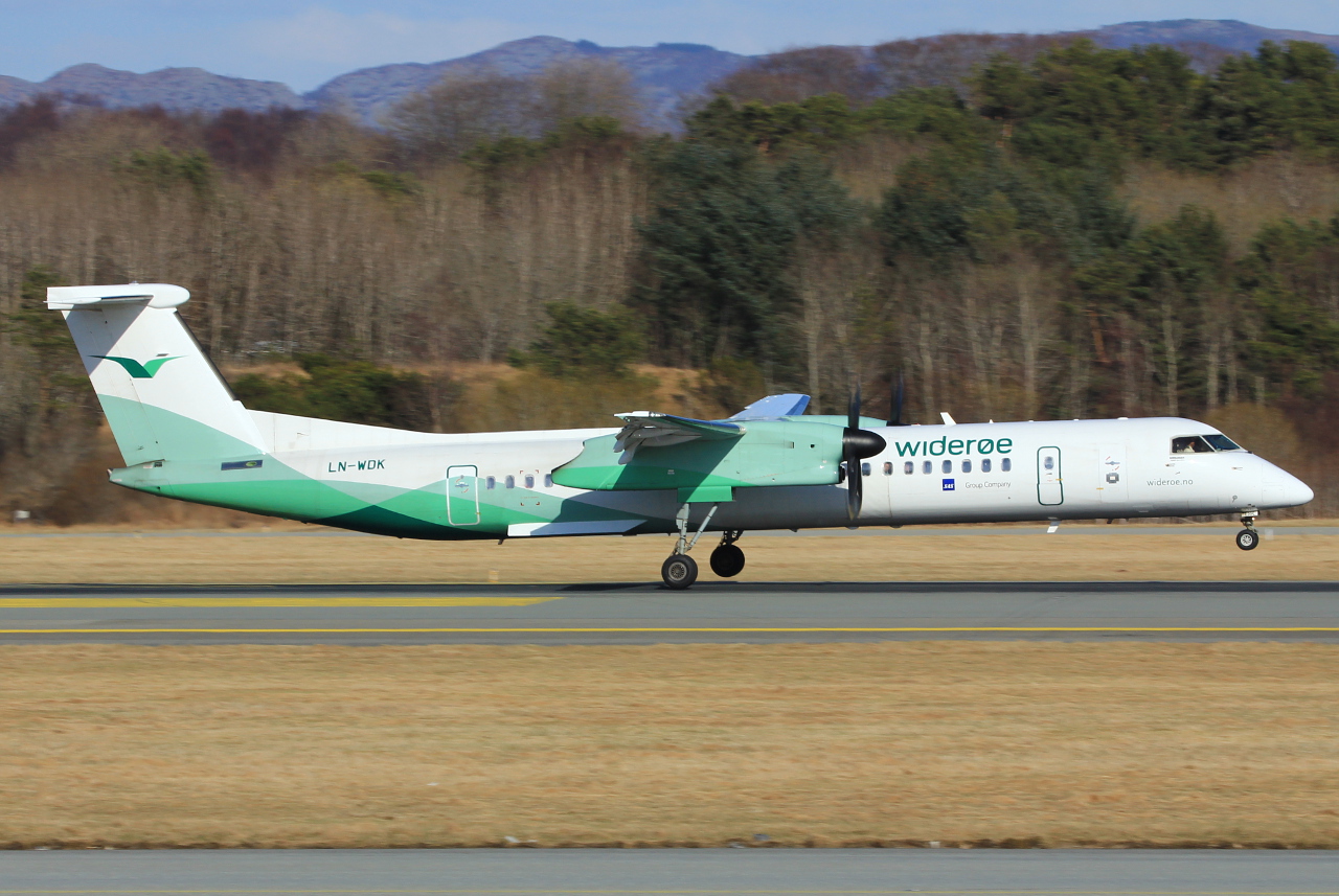 LN-WDK · Bombardier Dash 8-Q402 · (SVG / ENZV)