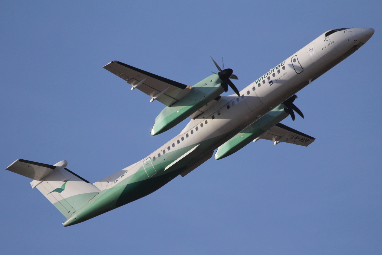 LN-WDK · Bombardier Dash 8-Q402 · (SVG / ENZV)