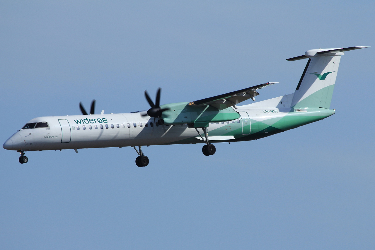 LN-WDF · Bombardier Dash 8-Q402 · (SVG / ENZV)
