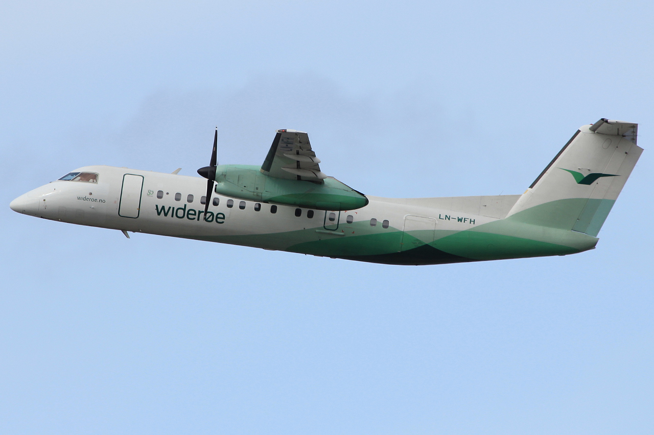 LN-WFH · De Havilland Canada DHC-8-311 Dash 8 · (TRD / ENVA)