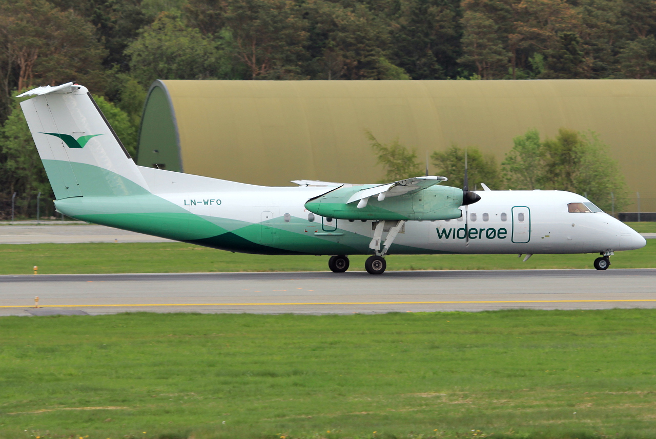 LN-WFO · Bombardier Dash 8-Q311 · (SVG / ENZV)