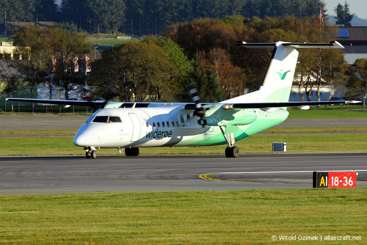 LN-WFT · Bombardier Dash 8-Q311 · (SVG / ENZV)