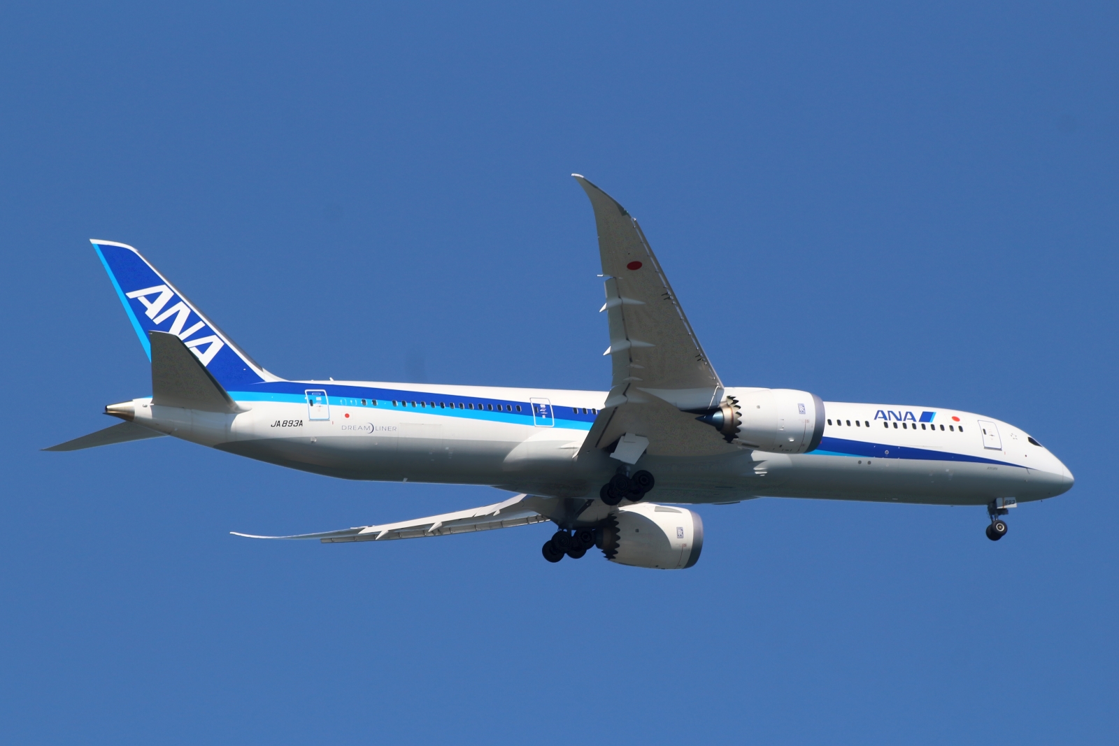 JA893A · Boeing 787-9 Dreamliner · (SYD / YSSY)